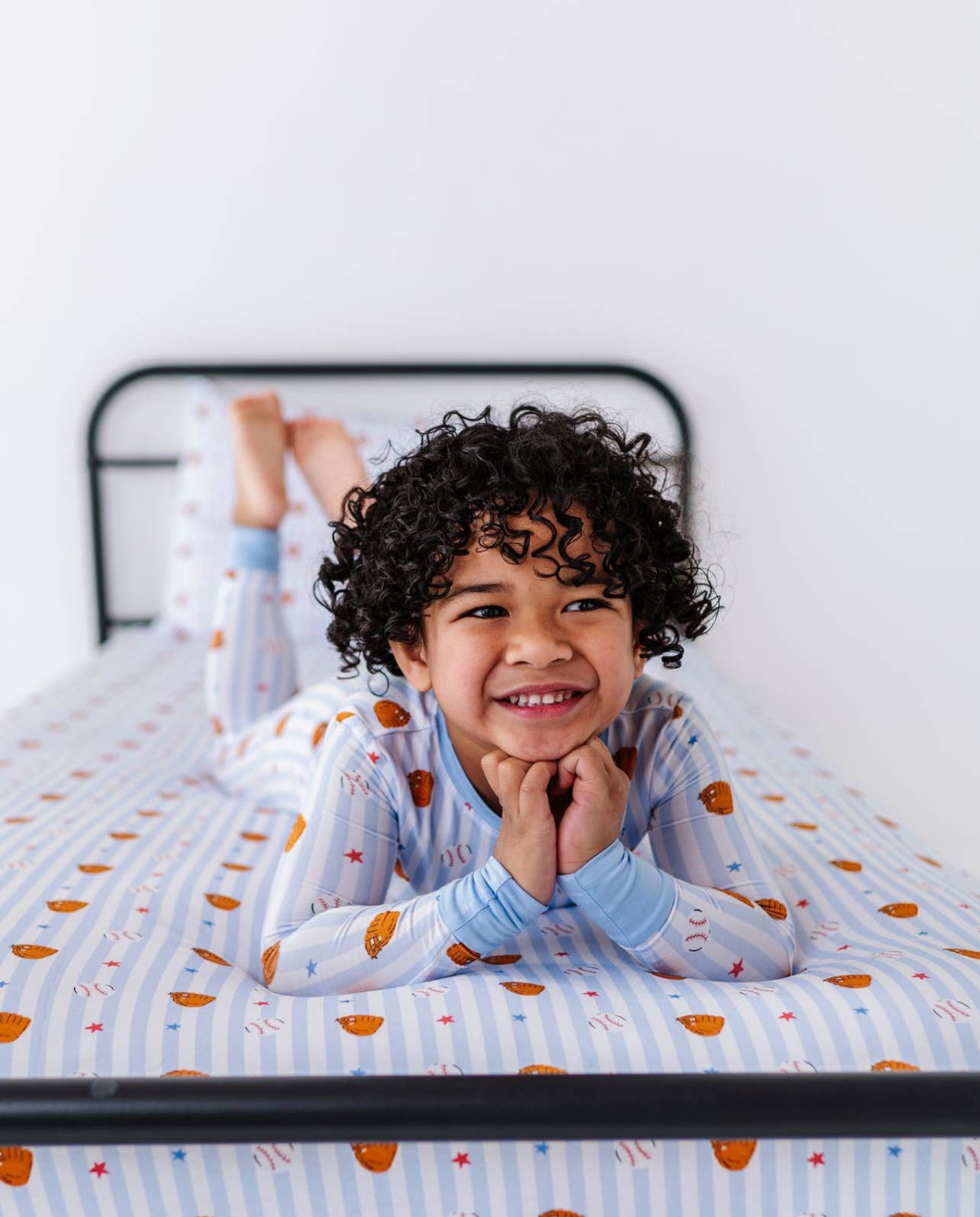 Stripe Baseball Toddler/Big Kid Pajamas