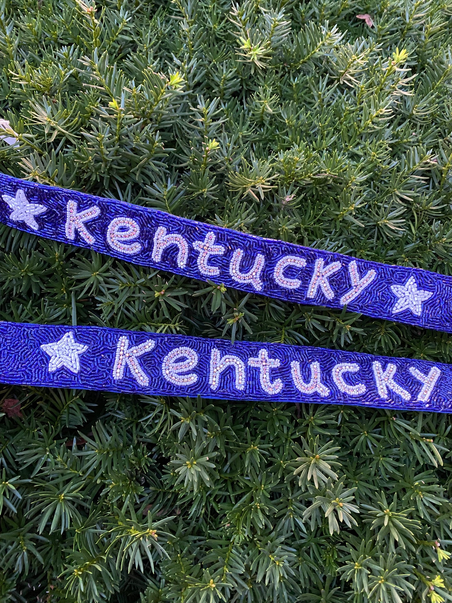 Kentucky Star Beaded Bag Strap