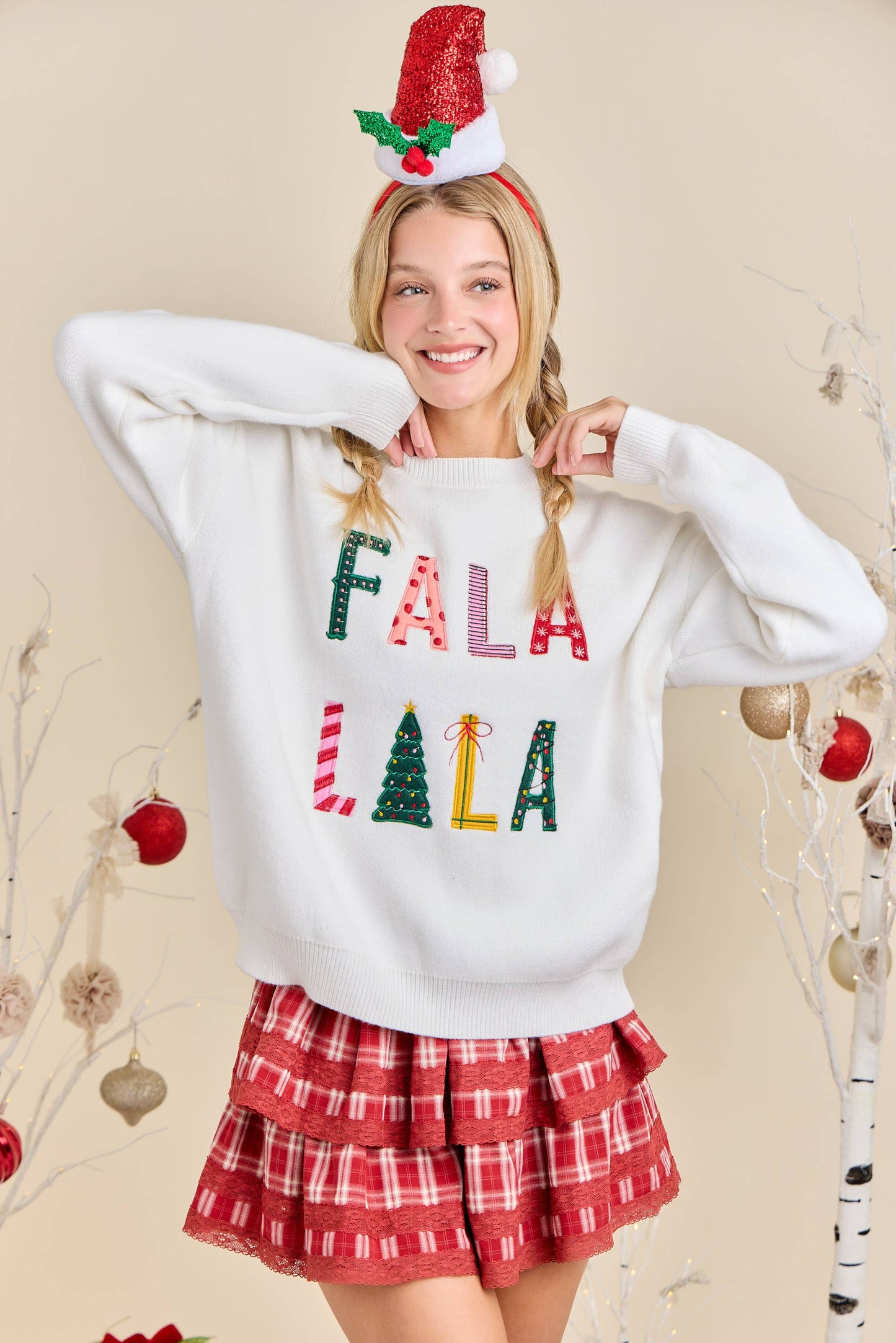 Falala Embroidered Sweater