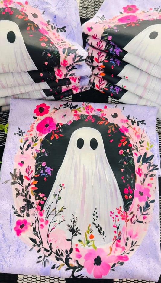 Floral Ghost Tee