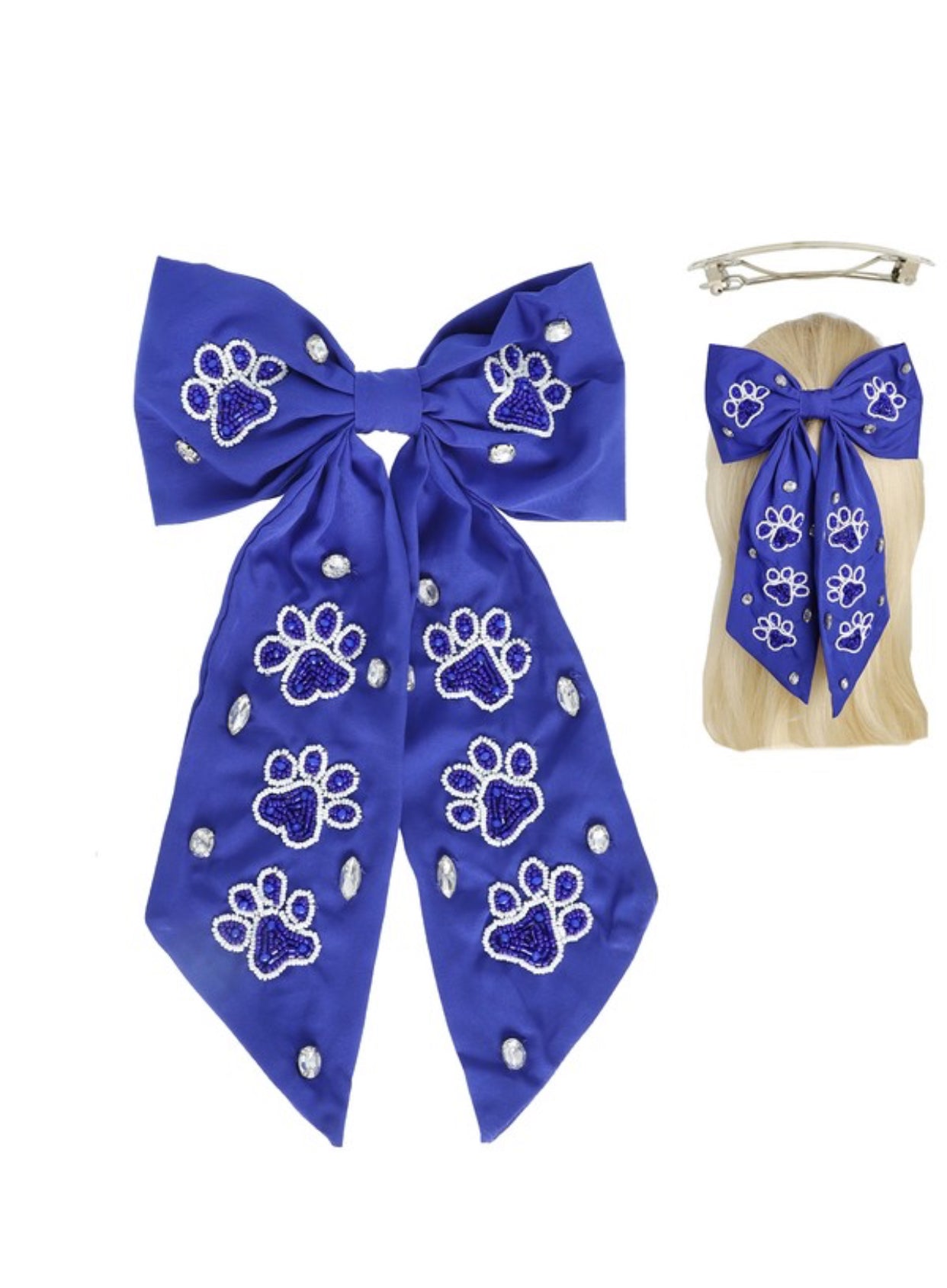 Royal Paw Ribbon Bow