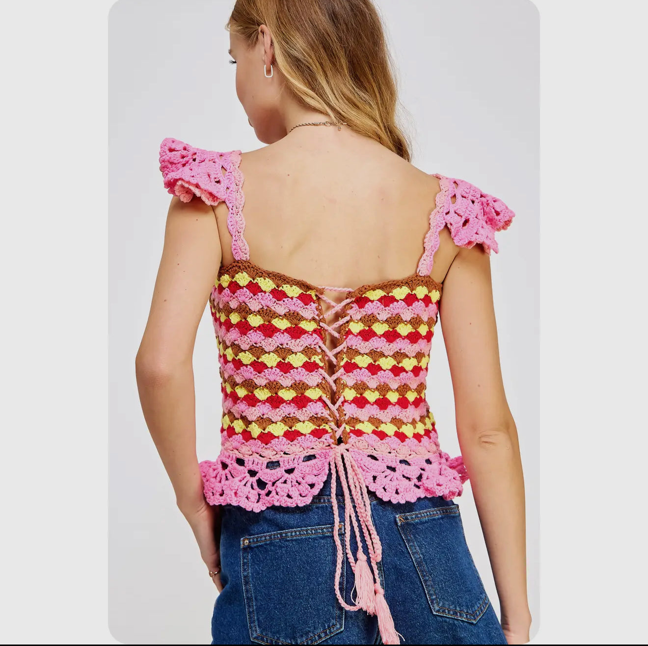 Knit Crochet Tank