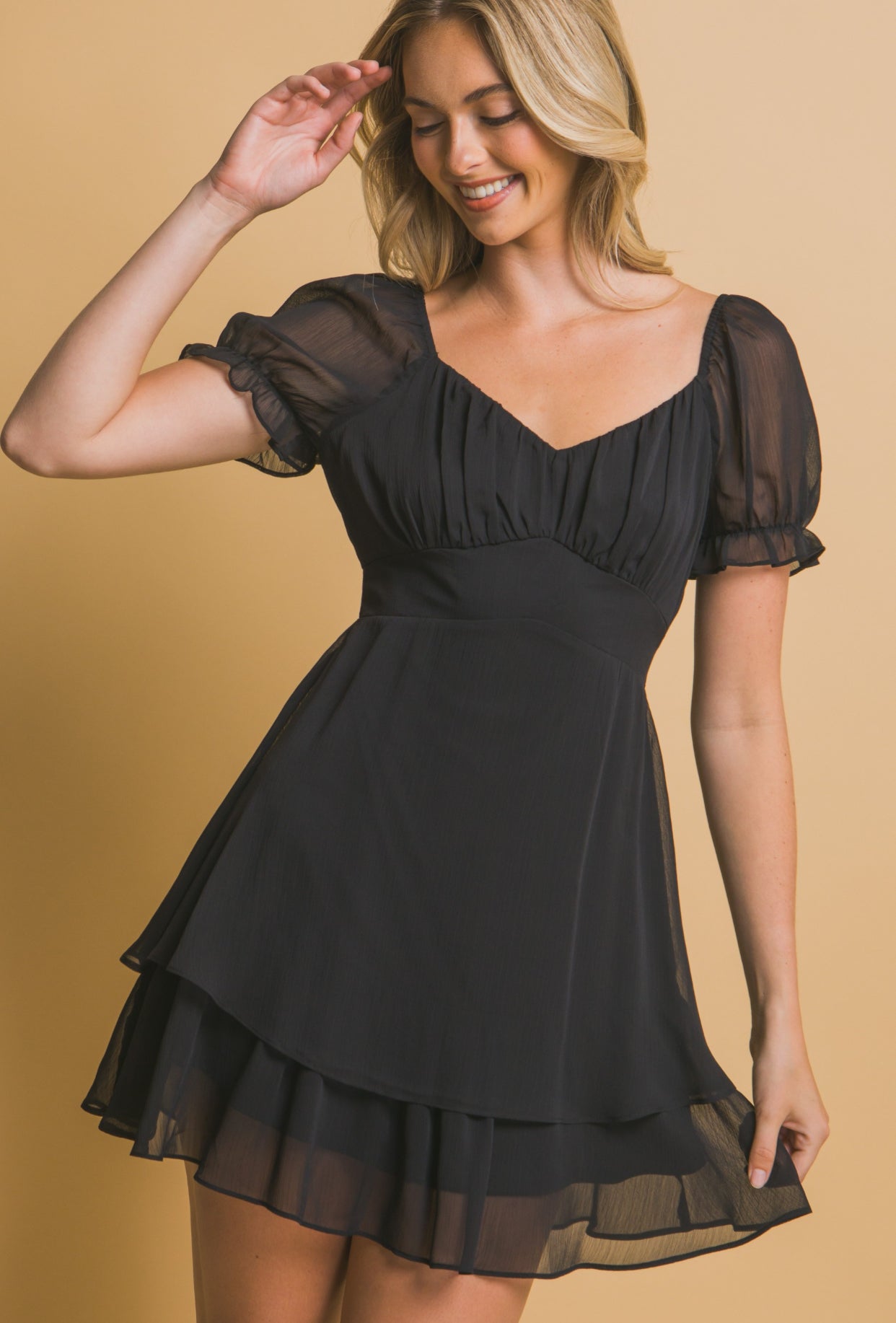 zella cocktail dress Zella Bow Dress in Ivory Large
