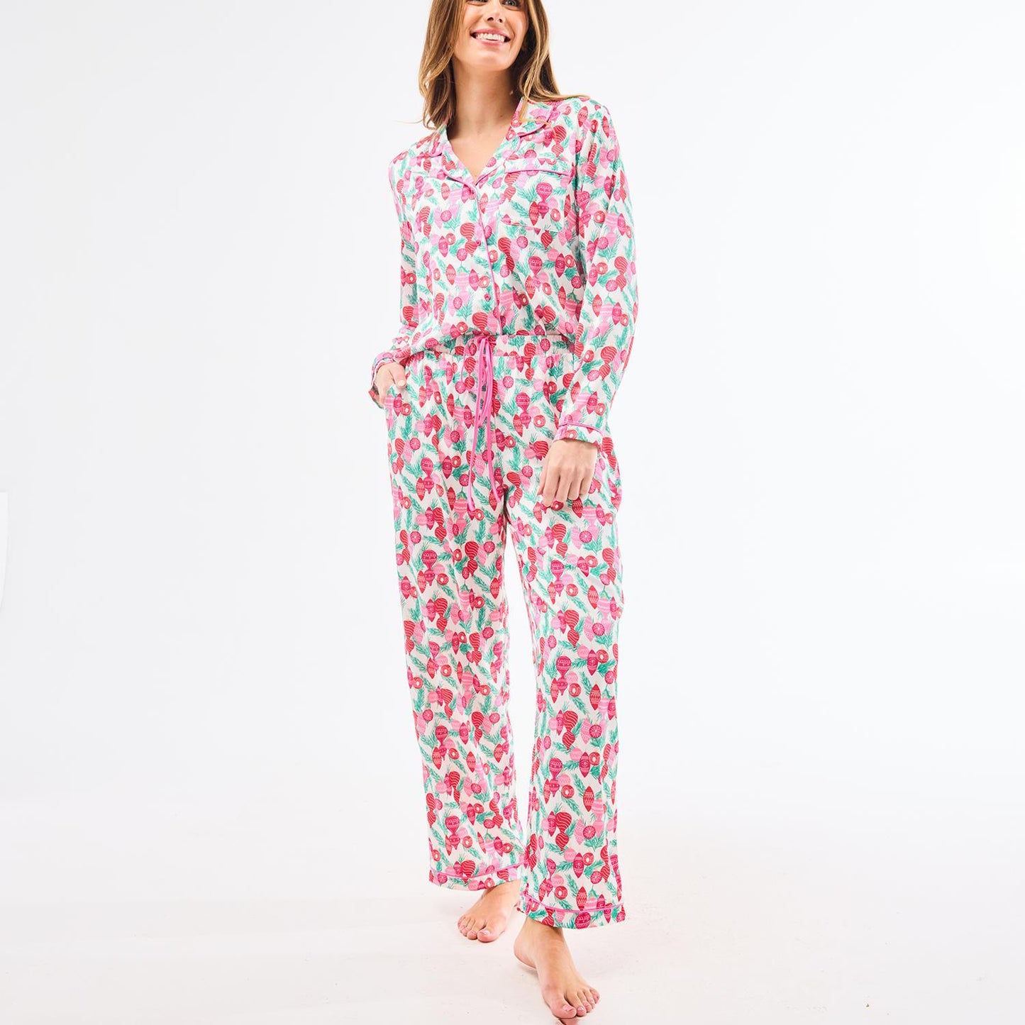 Charlotte Trim The Tree PJ Set