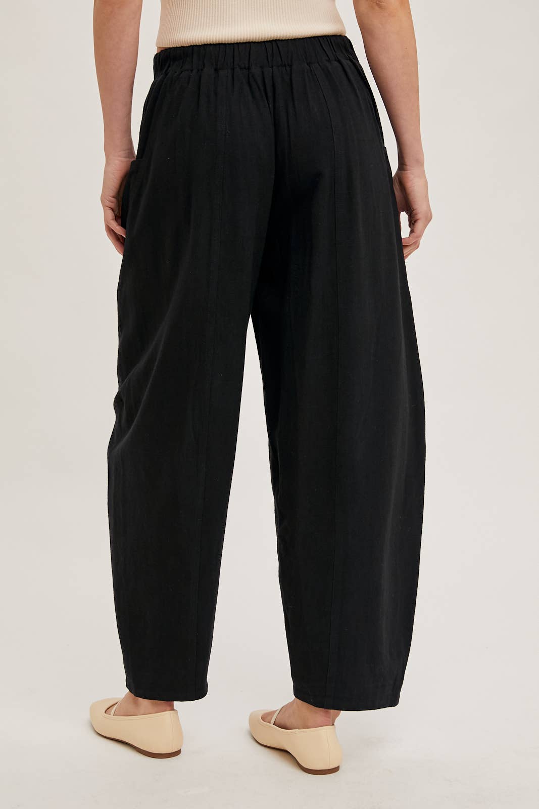 Relaxed Barrel Pants