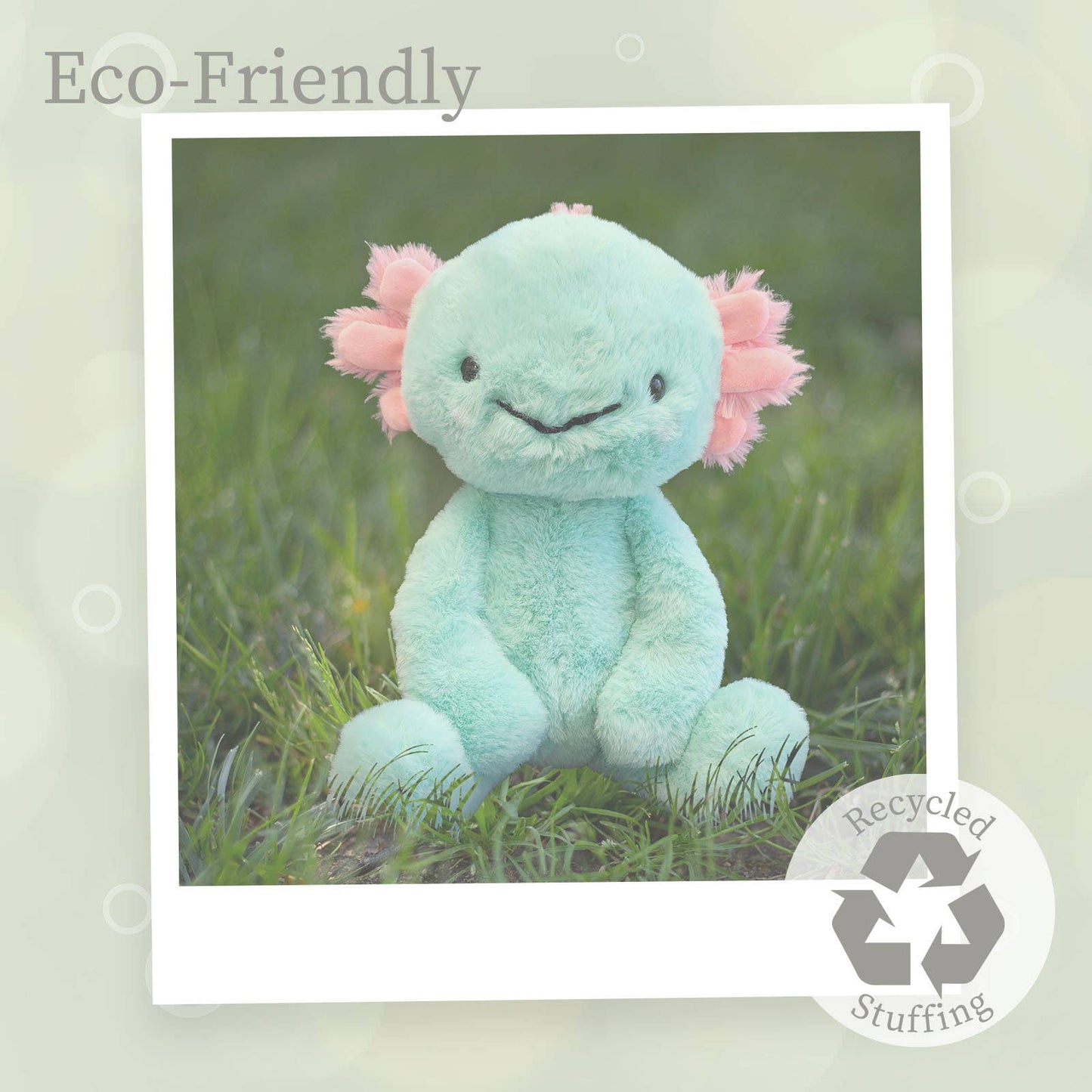 Aqua Axolotl - 16 inch