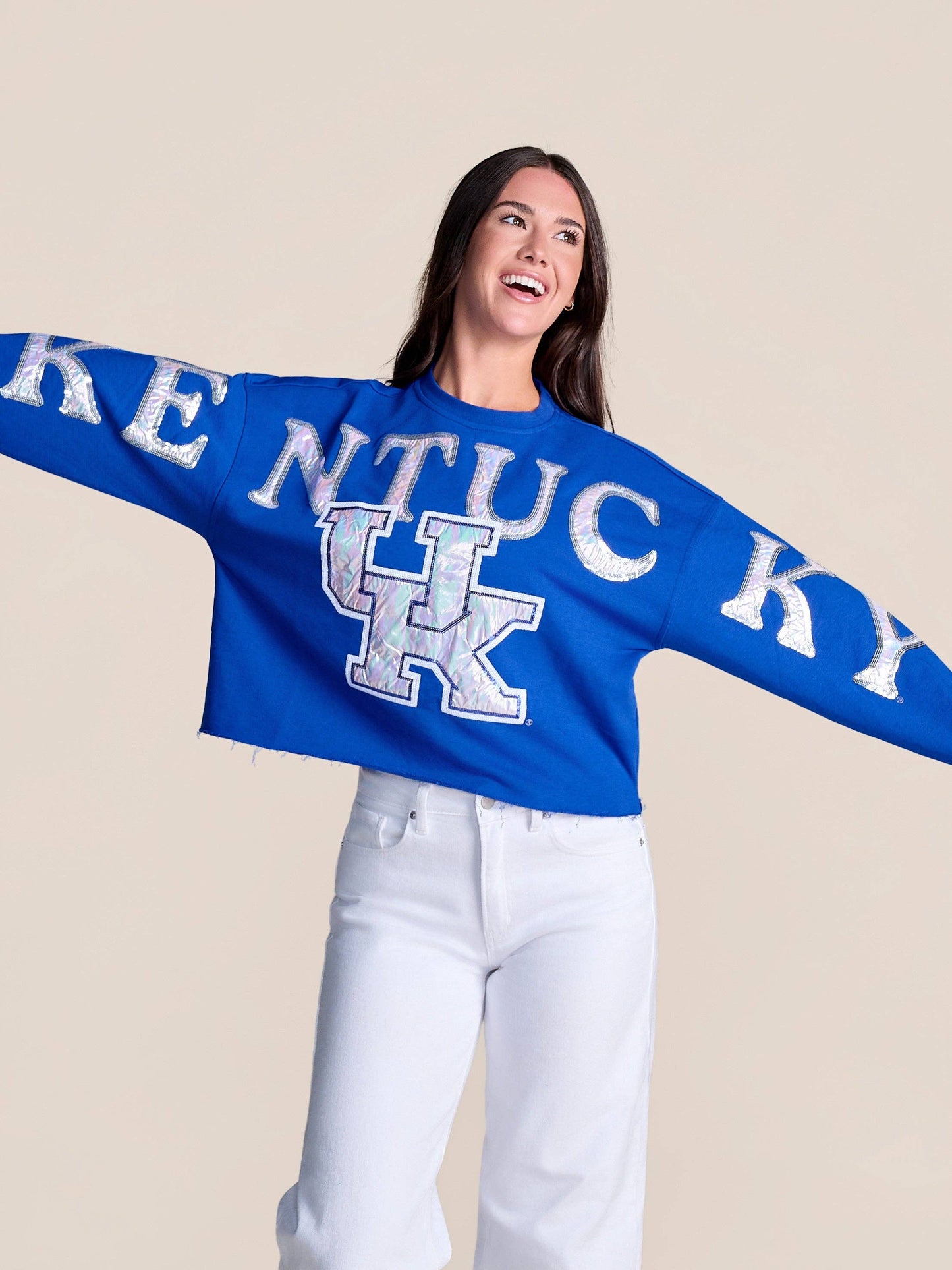 The Stadium Sequin Crewneck