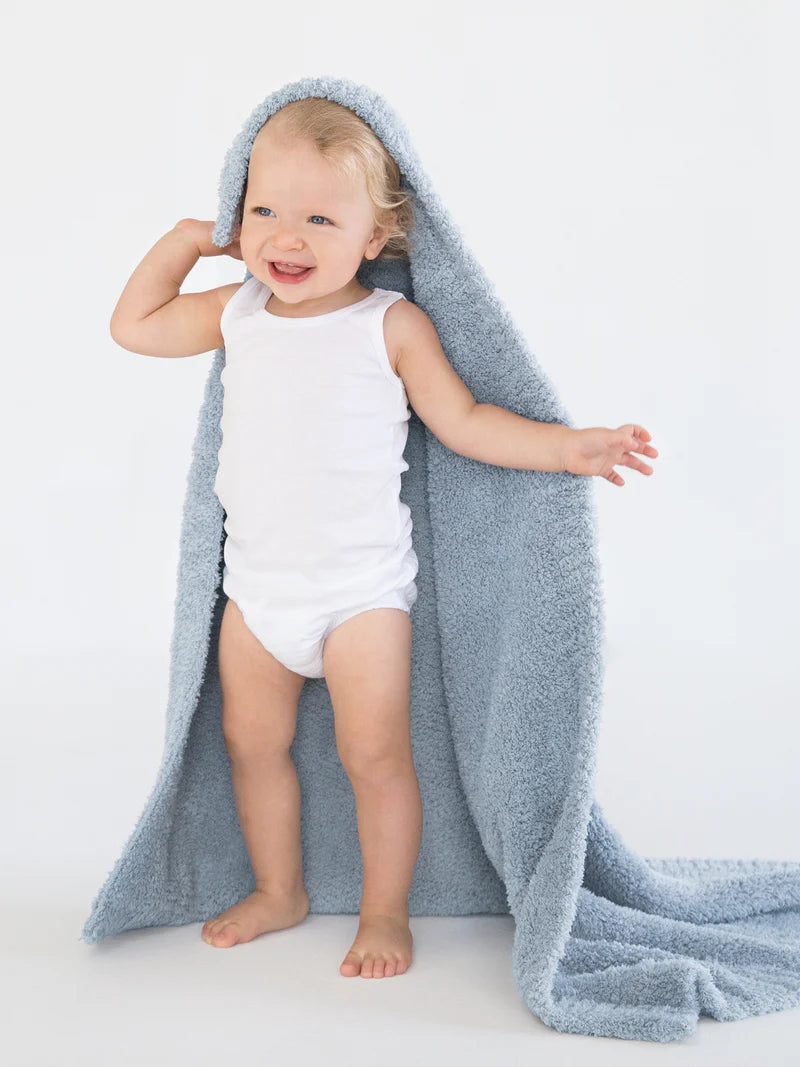 Plush Chenille Knit Baby Blanket