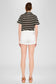 High Rise Denim Shorts