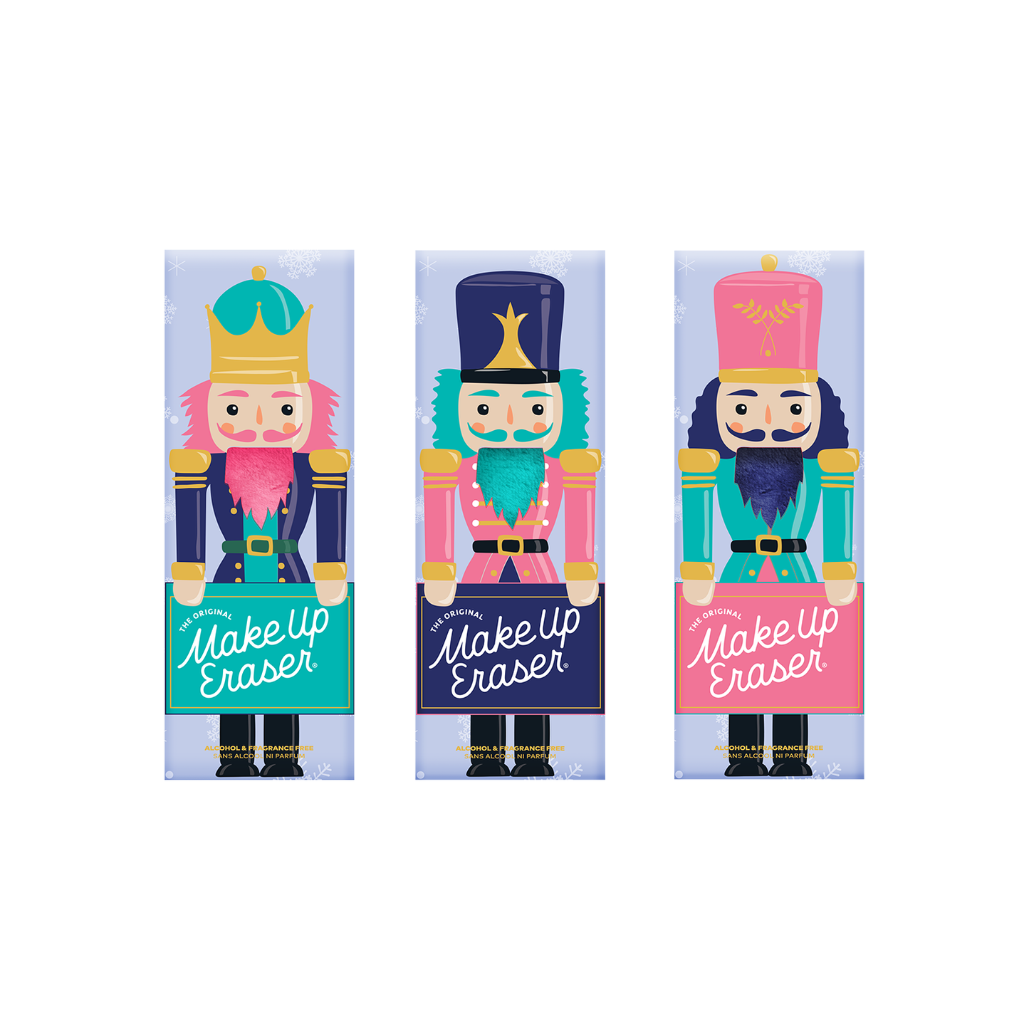 Nutcracker 3pc Mini PRO Holiday Value Set