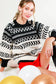 Aztec Raglan Sleeve Sweater