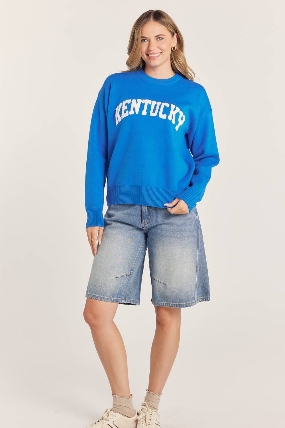 Kentucky Pom Sweater