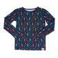 Nutcracker Navy Big Kid Pajama