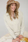 Washed Collared Knit Top