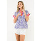 Contrast Trim Top