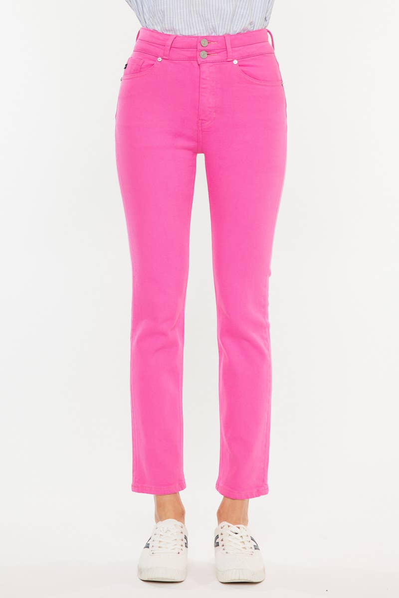 Pink Pony Stretch Denim