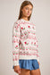 Heart and Rose Sweater