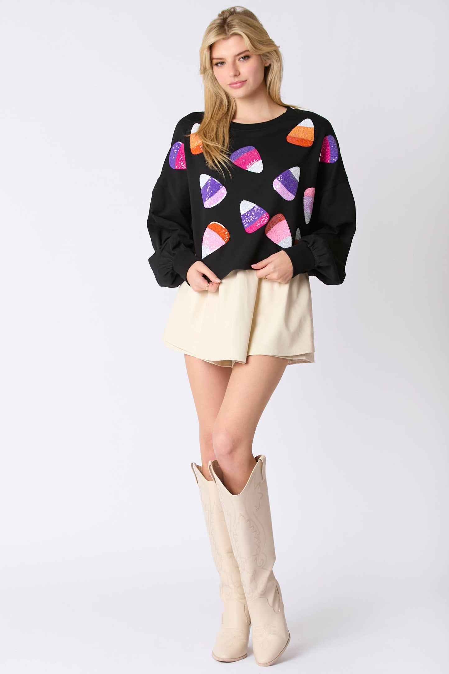 Halloween Candy Corn Sweatshirt