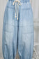Polka Dot Patch Pocket Crop Barrel Jean