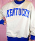 “KENTUCKY” Reversible Polka Dot Mockneck