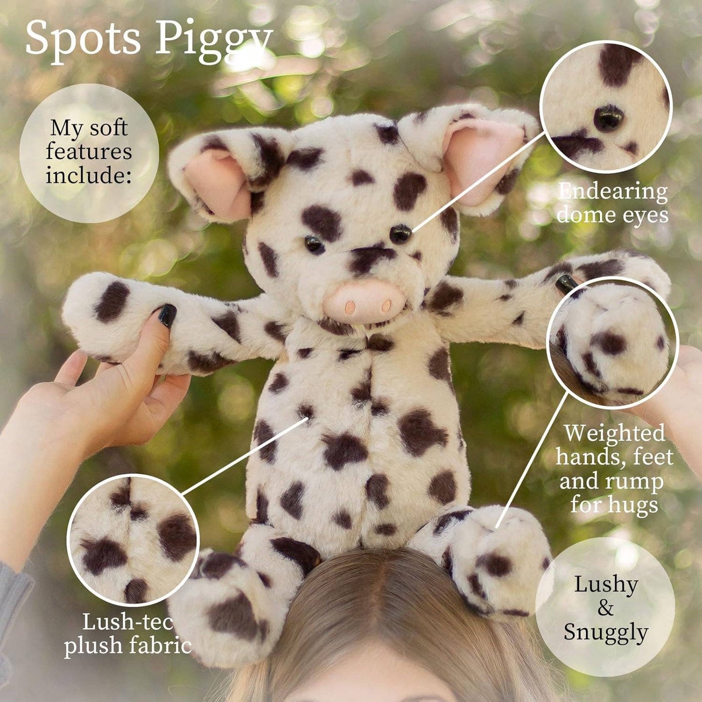 Spots Piggy 16 inch Plush