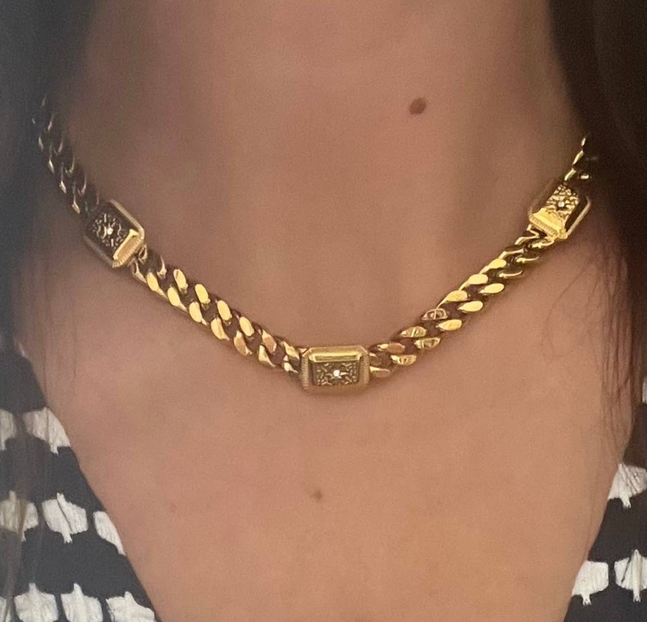 Gold Choker Necklace