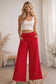 Relaxed Polka Dot Wide Leg Pants