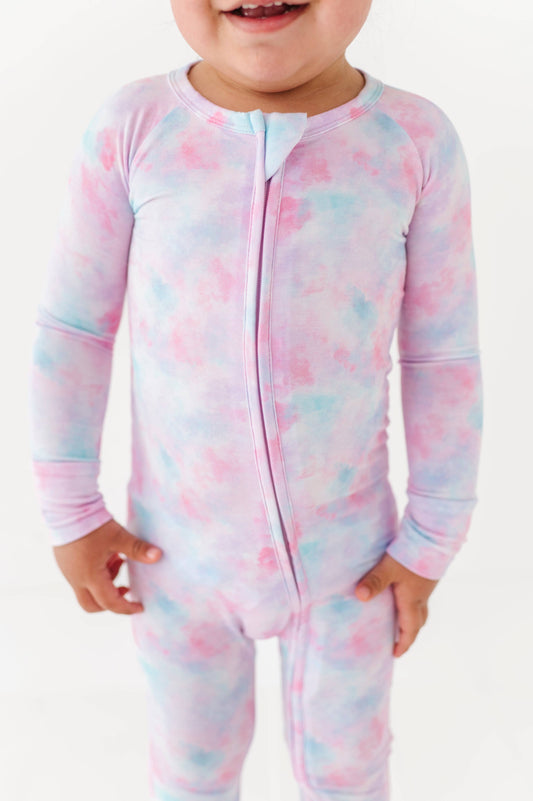 My Mom Is Tie Dye For Convertible Footie