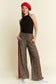 Leopard Contrast Pant