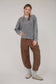 Washed Exposed Seam Top