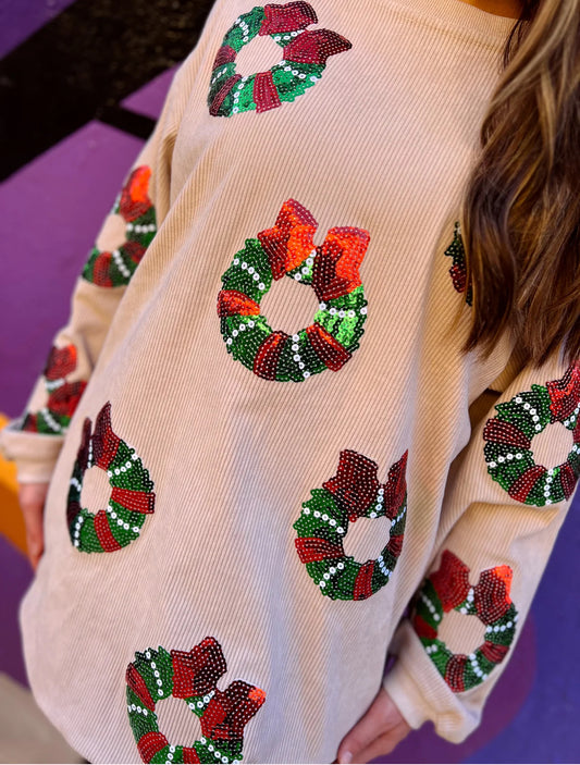 Wreath Sweatshirt