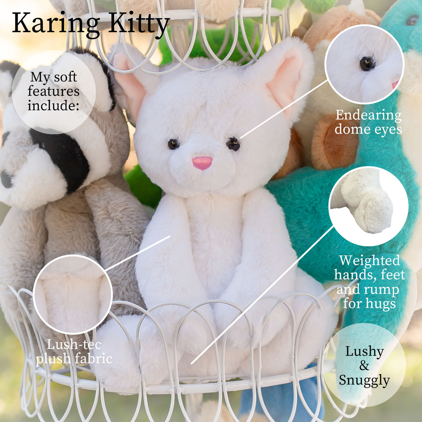 Karing Kitty 16 inch Plush
