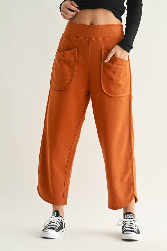 Dune Drift Curved Cropped Pants