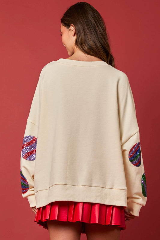 Ornament Oversized Sweatshirt