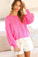 Chunky Cable Knit Sweater