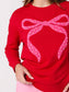 Pearl Bow Classic Sweatshirt