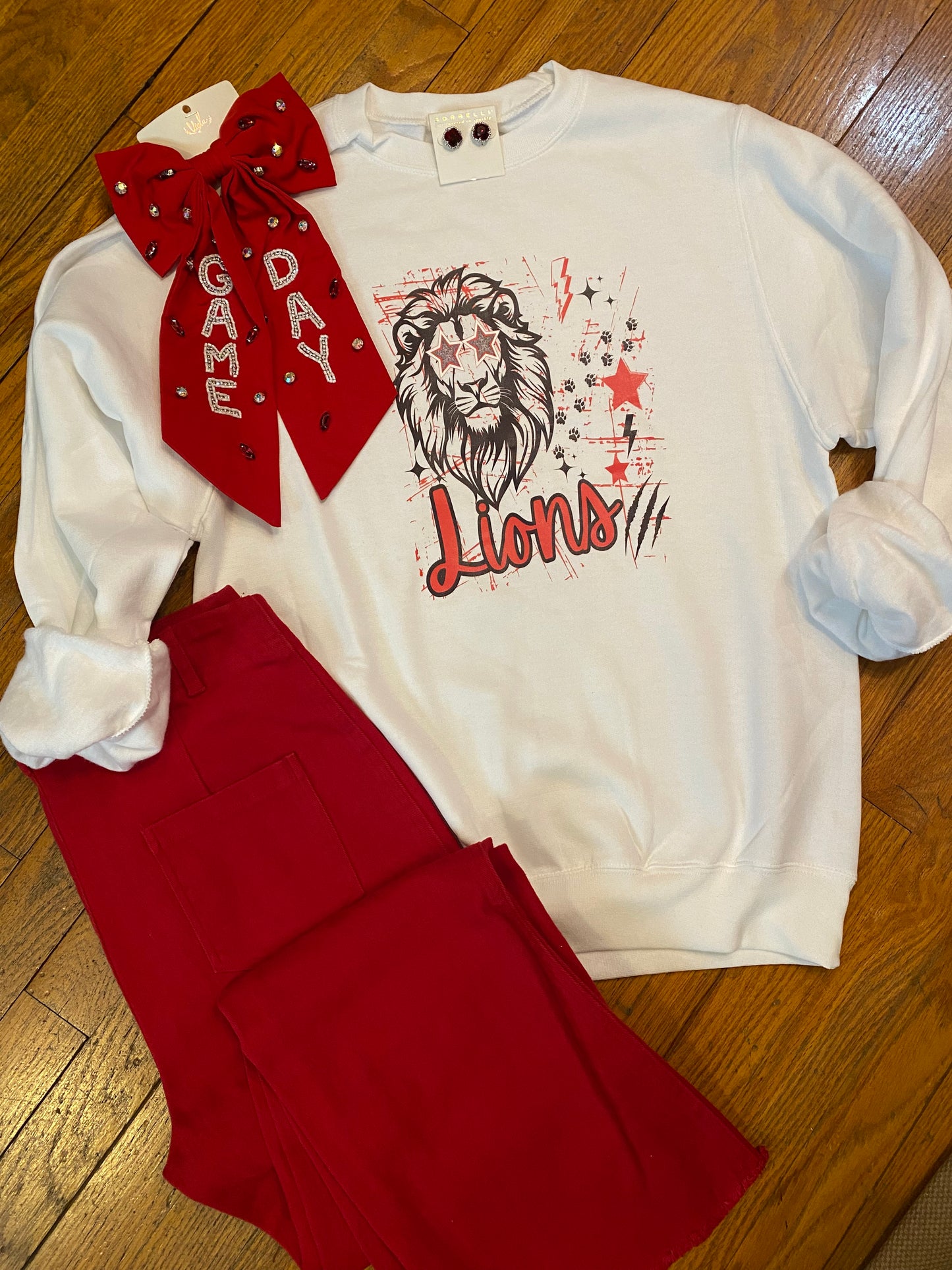 Lions Splatter Sweatshirt