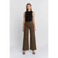 Super High Wide Leg Leopard Jeans