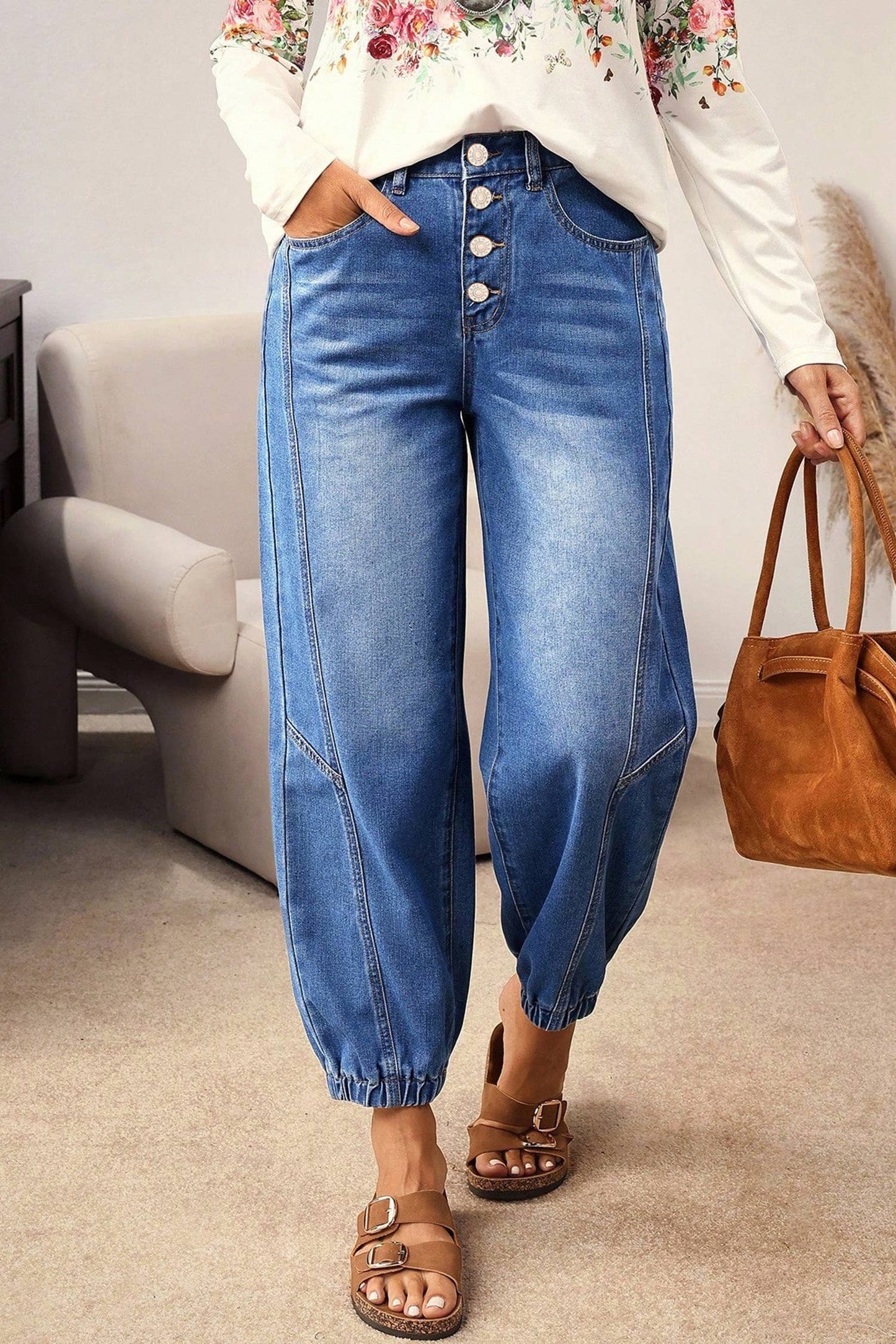 Casual Loose Fit Jeans