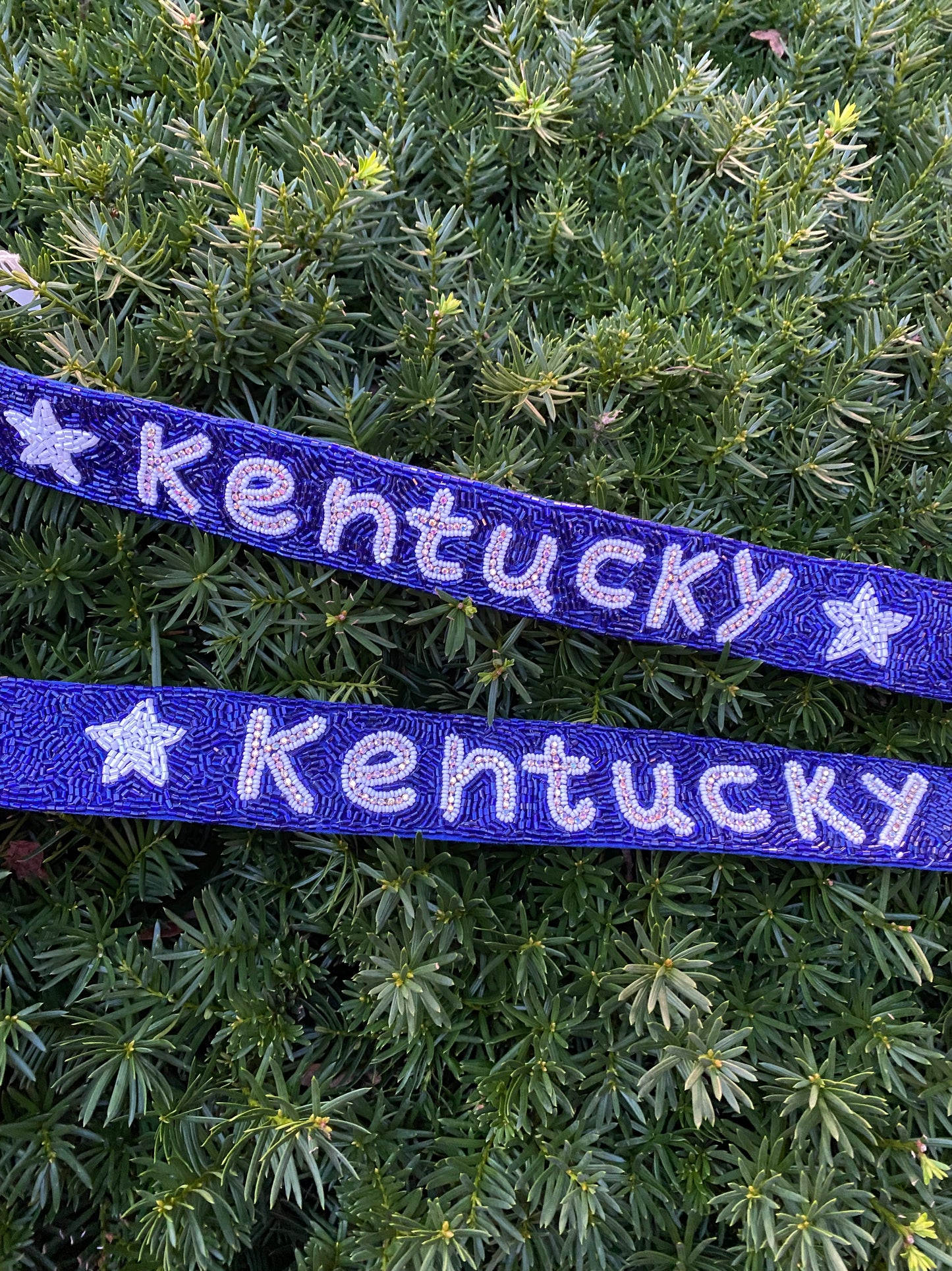 Kentucky Star Beaded Bag Strap