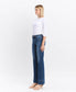 High Rise Trouser Hem Bootcut Jean
