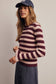 Striped Rib Knit Top