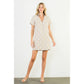 Short Sleeve Detailed Dress