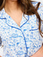 Team Toile-Blue and White PJ Set