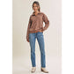 Playful Polka Dot Half-Zip