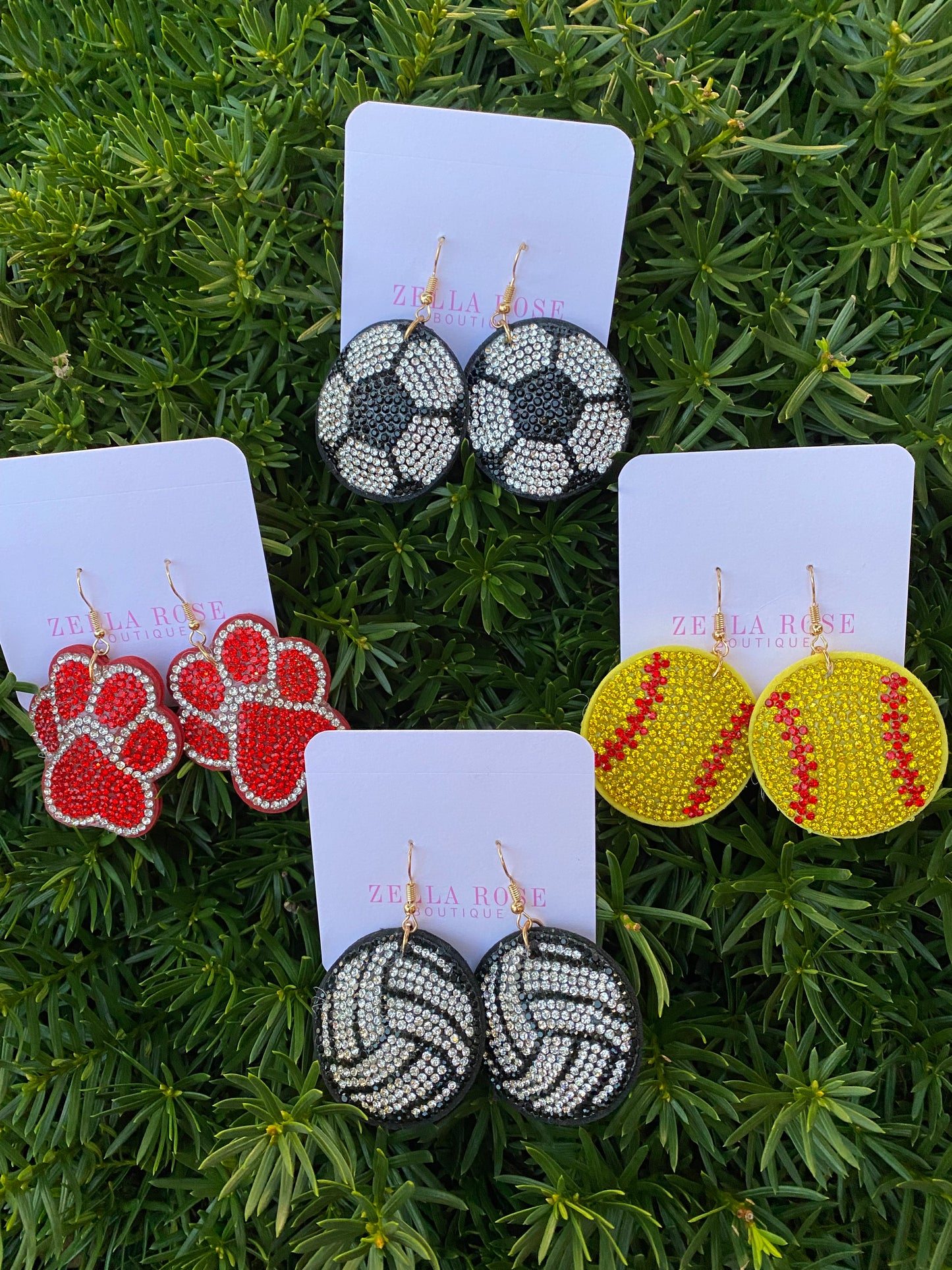 Sports Puff Earring