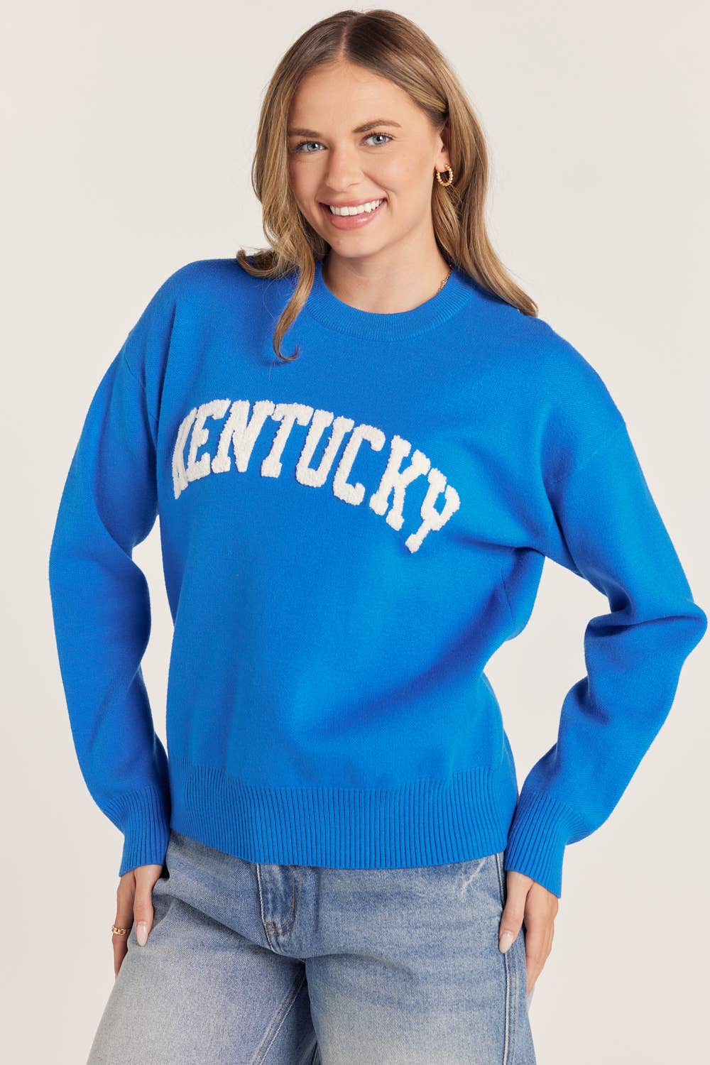 Kentucky Pom Sweater