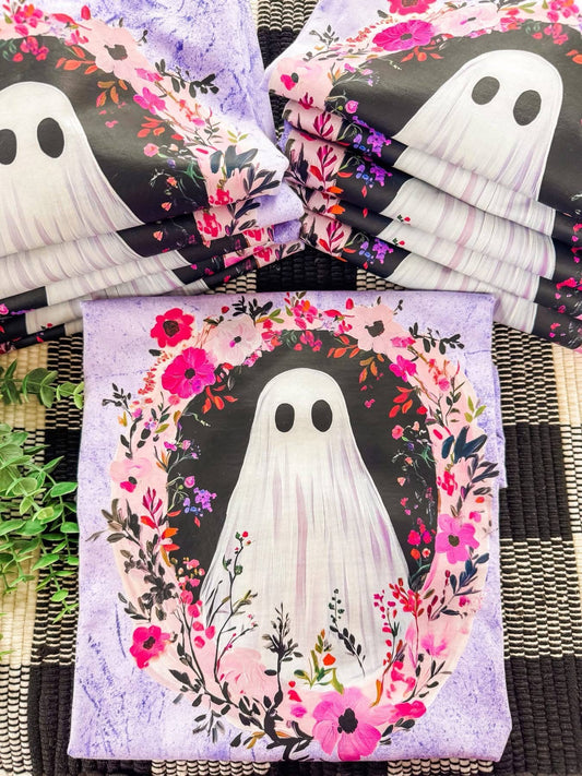 Floral Ghost Tee