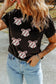 Sequin Bow Baseball Tee