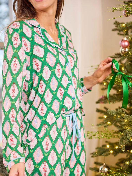 Charlotte Christmas Cavalry PJ Set